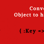 convert object to hash ruby