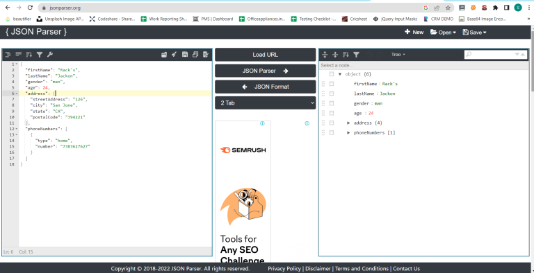 How to create a JSON file? - Learning Container