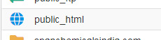 Public html