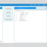 how to create json file