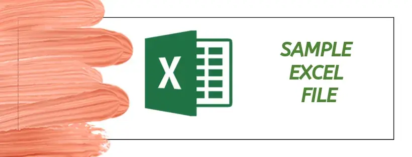 sample excel file for analysis