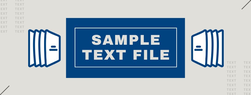 Sample Text File
