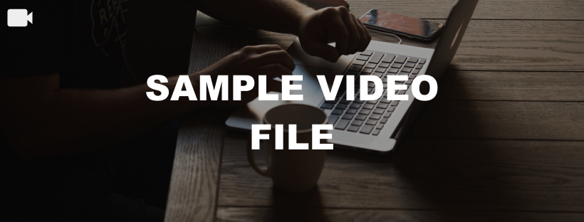 Sample Video File