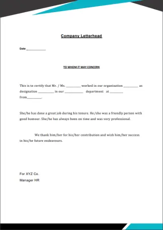 experience letter for account executive 15