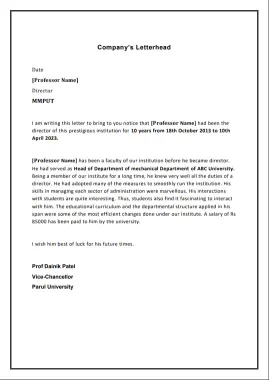 experience letter format for creative director 27