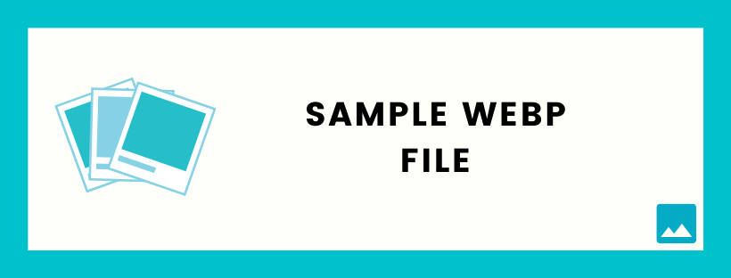 Sample Webp File for Testing