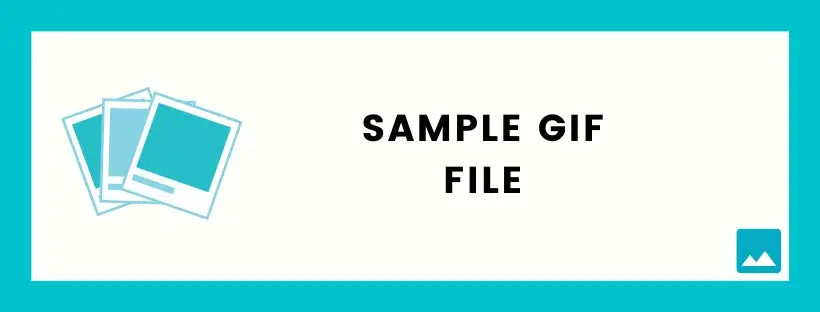 Sample GIF file for Testing