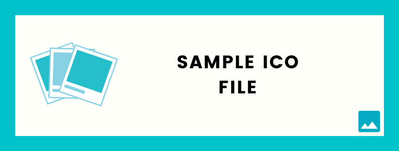 Sample ICO File for Testing