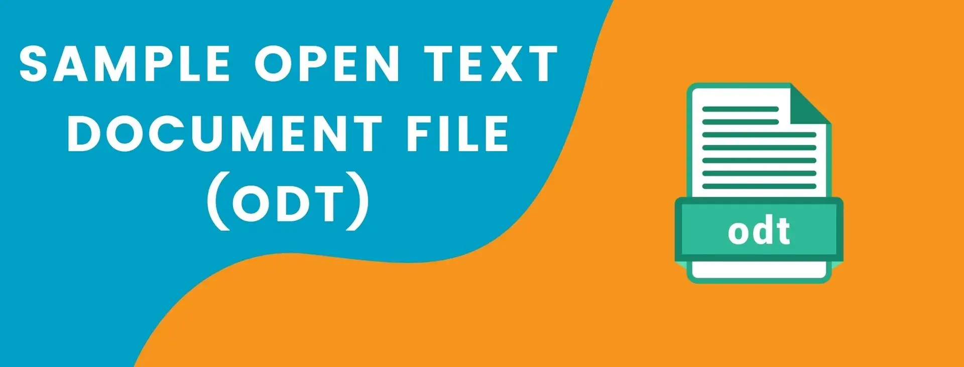 Sample Open Text Document Files