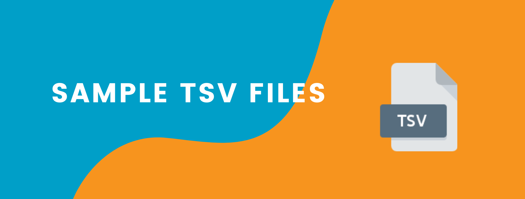 Sample TSV Files