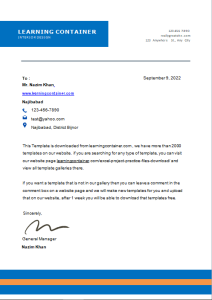160-Letterhead Templates in word