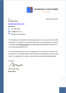 176- law firm letterhead template word