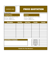Software Development Quotation Format In Excel 32