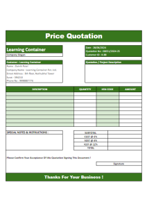 formal quotation template 51