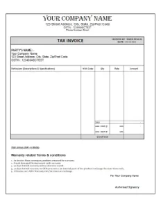 online invoice template 22
