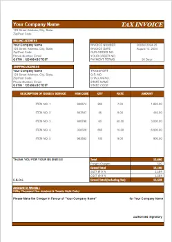 proforma invoice template 30