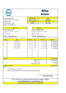 work invoice template 32