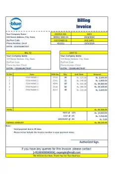 work invoice template 32
