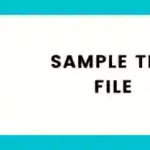 Sample TIFF File for Testing