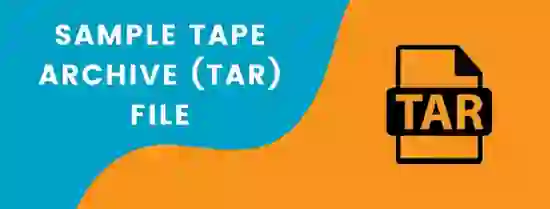 Sample Tape Archive Files