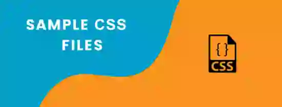 sample css file download