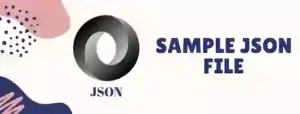 sample json file